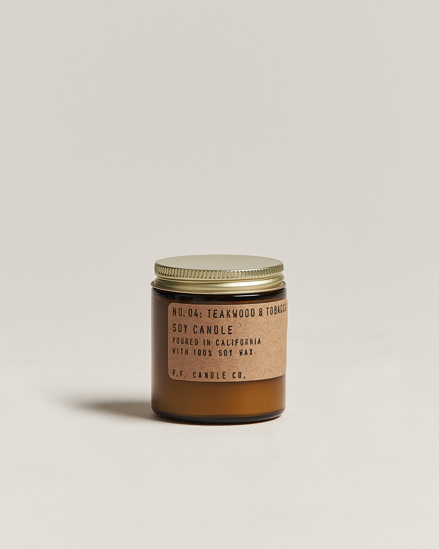 Mies | Tuoksukynttilät | P.F. Candle Co. | Soy Candle No. 4 Teakwood & Tobacco 99g