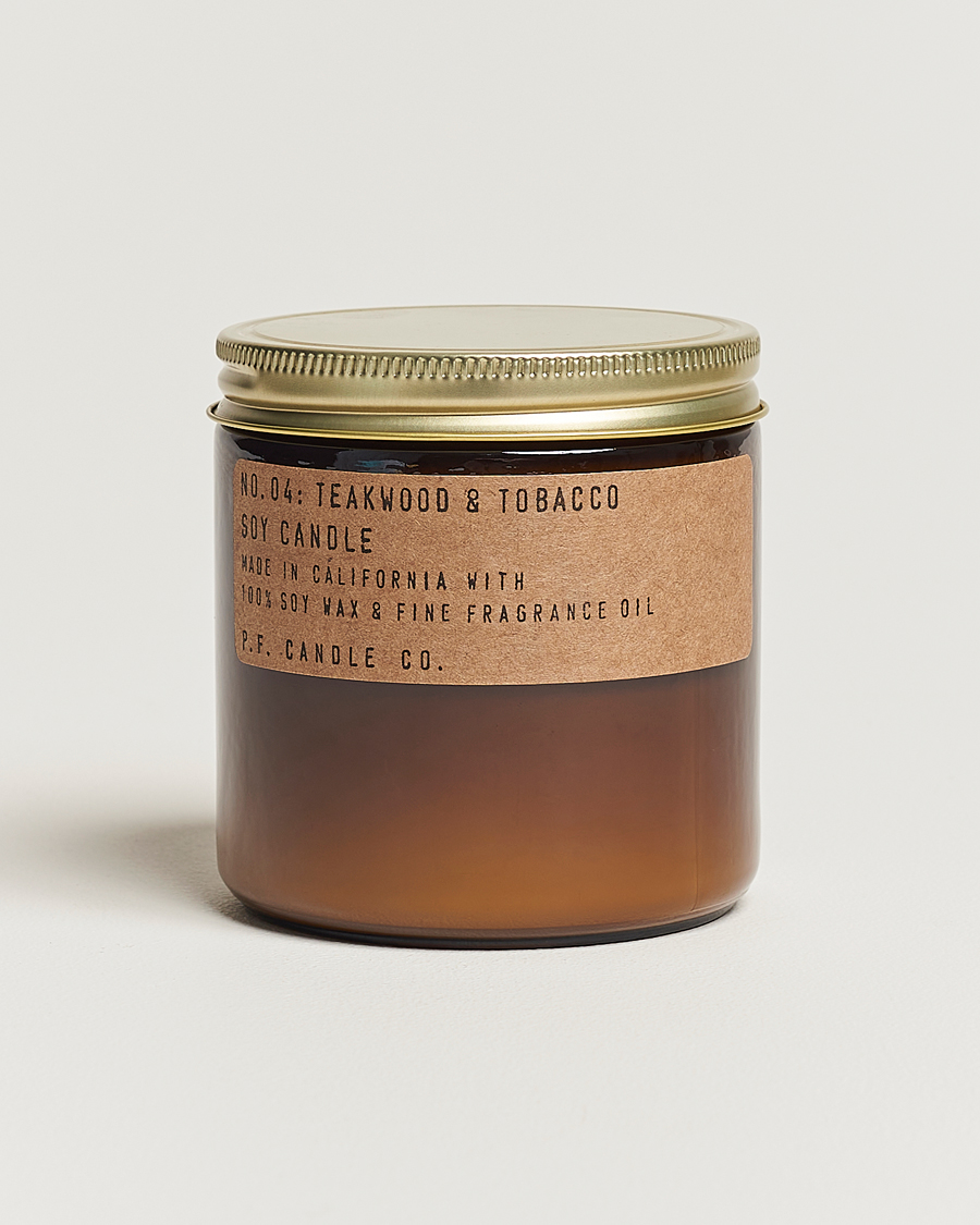 Mies | Tuoksukynttilät | P.F. Candle Co. | Soy Candle No. 4 Teakwood & Tobacco 354g