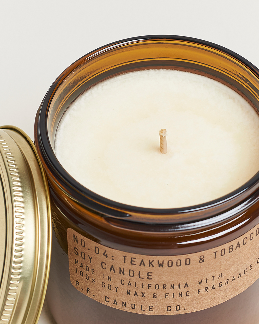 Mies |  | P.F. Candle Co. | Soy Candle No. 4 Teakwood & Tobacco 354g