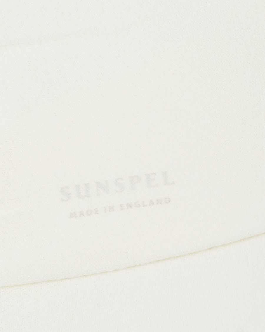 Mies | Sunspel | Sunspel | Cotton Blend Socks White