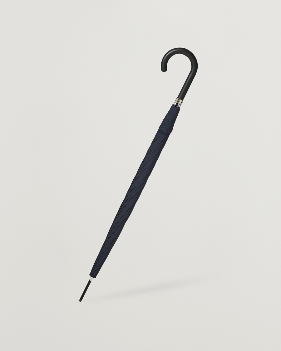 Mies | Sateenvarjot | Fox Umbrellas | Hardwood Automatic Umbrella Navy