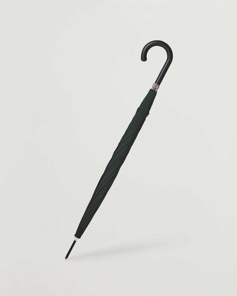 Mies | Sateenvarjot | Fox Umbrellas | Hardwood Automatic Umbrella Racing Green