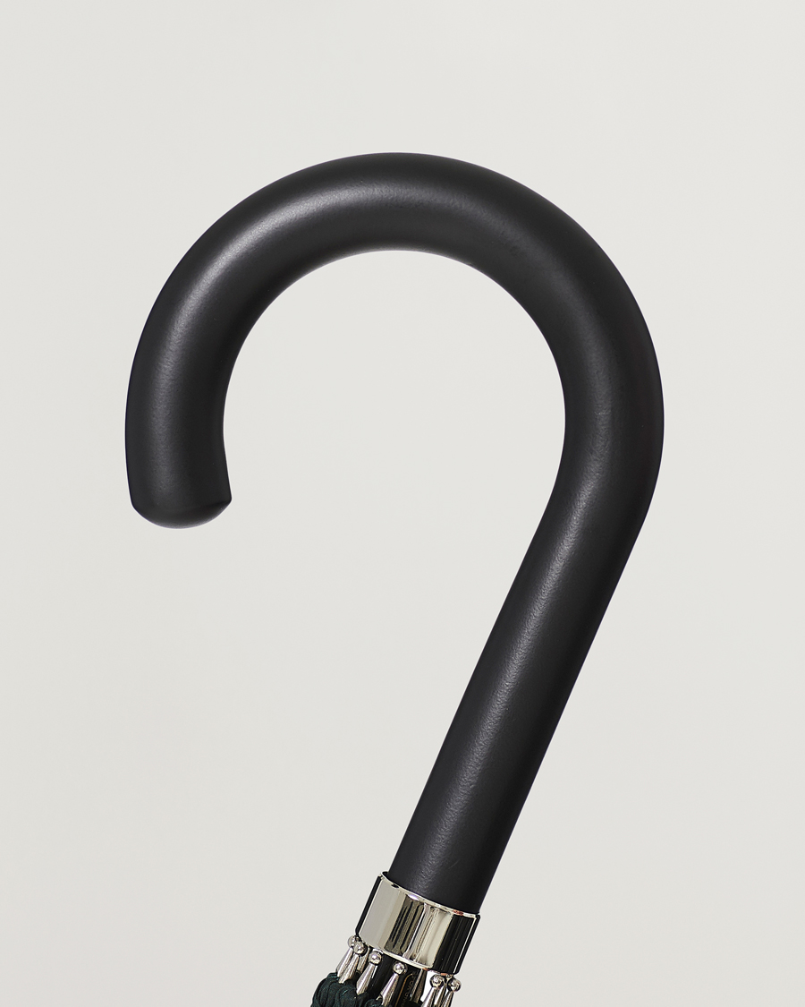 Mies | Sateenvarjot | Fox Umbrellas | Hardwood Automatic Umbrella Racing Green