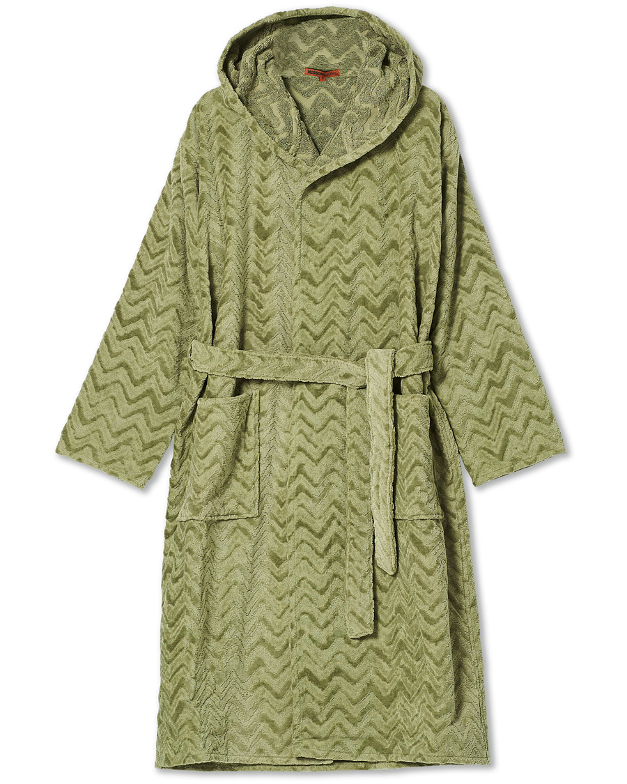 Mies | Yöpuvut ja kylpytakit | Missoni Home | Rex Bathrobe Green