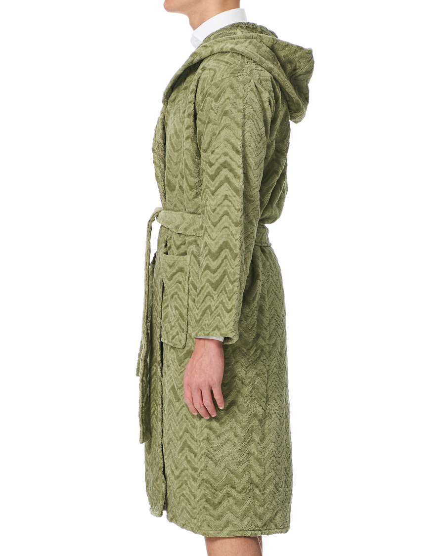 Mies | Yöpuvut ja kylpytakit | Missoni Home | Rex Bathrobe Green