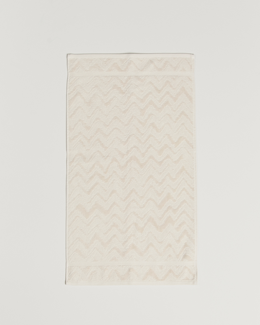 Mies | Tekstiilit | Missoni Home | Rex Hand Towel 40x70cm Cream