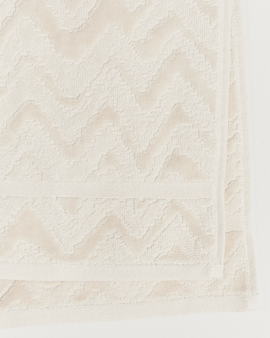Mies | Missoni Home Rex Hand Towel 40x70cm Cream | Missoni Home | Rex Hand Towel 40x70cm Cream
