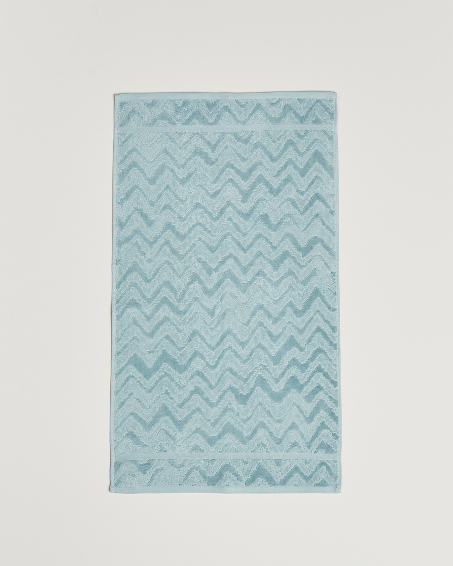 Mies |  | Missoni Home | Rex Hand Towel 40x70cm Light Blue