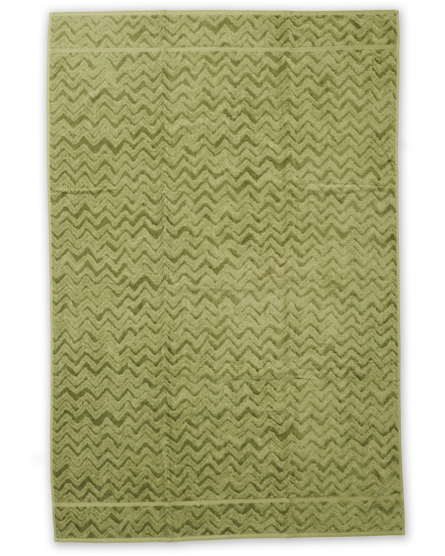 Mies | Missoni Home Rex Bath Sheet 100x150 cm Green | Missoni Home | Rex Bath Sheet 100x150 cm Green