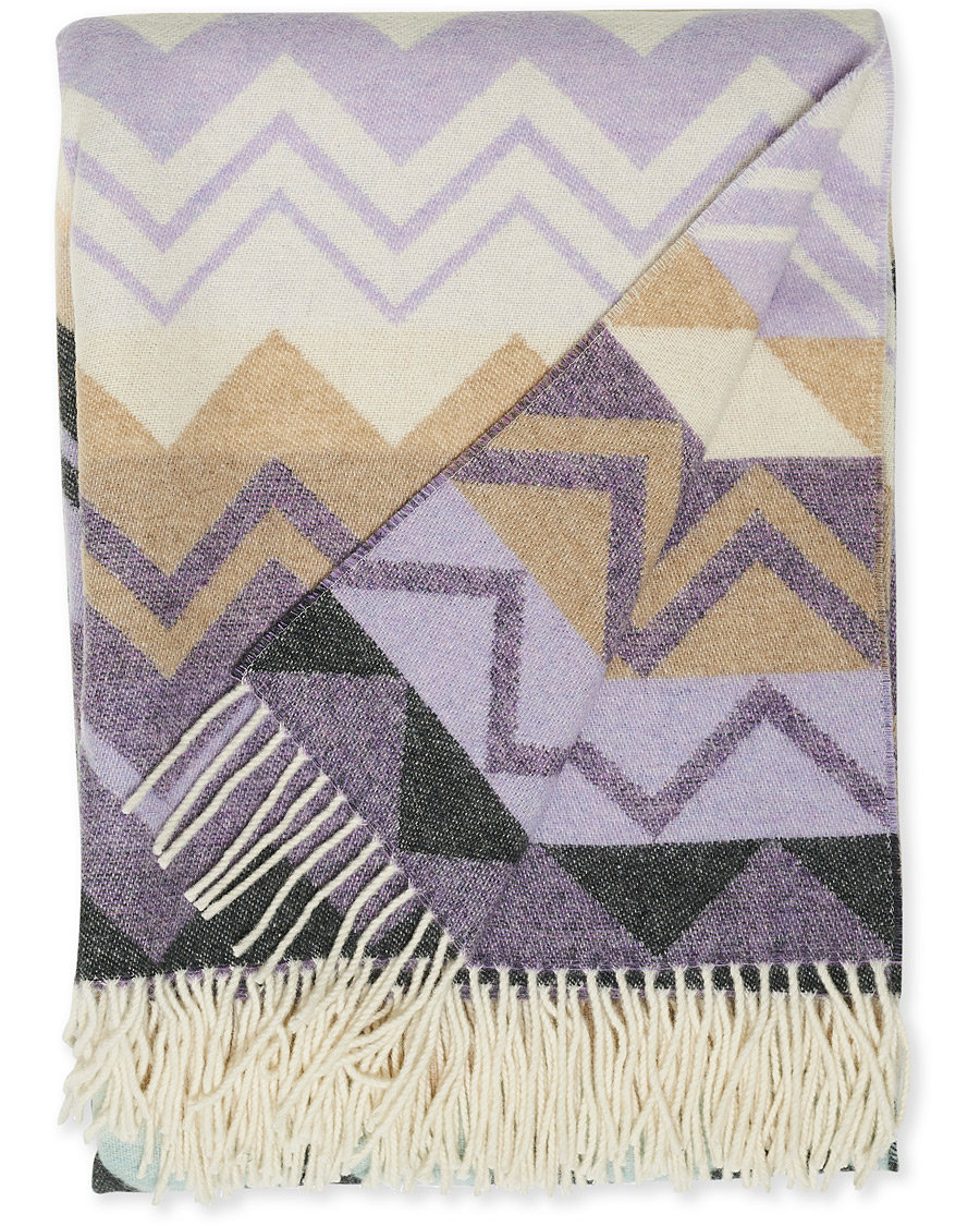 Mies | Missoni Home Yvo Zig Zag Wool Throw Multicolor | Missoni Home | Yvo Zig Zag Wool Throw Multicolor