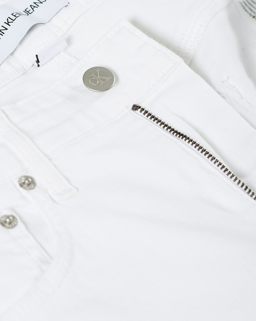 Mies | Farkut | Calvin Klein Jeans | Skinny Stretch Jeans White