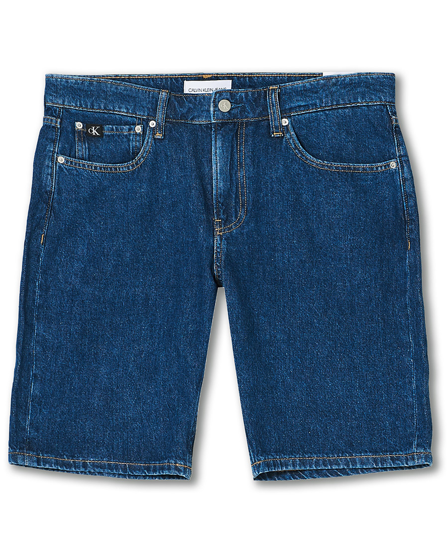 Mies | Shortsit | Calvin Klein Jeans | Regular Denim Shorts Medium Blue