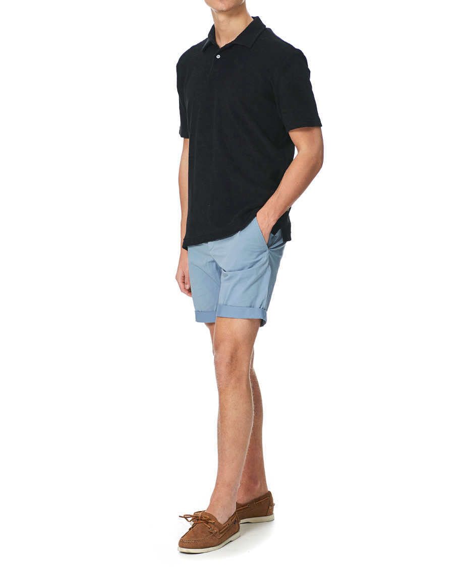 Mies | Shortsit | J.Lindeberg | Nathan Super Satin Shorts Steel Blue