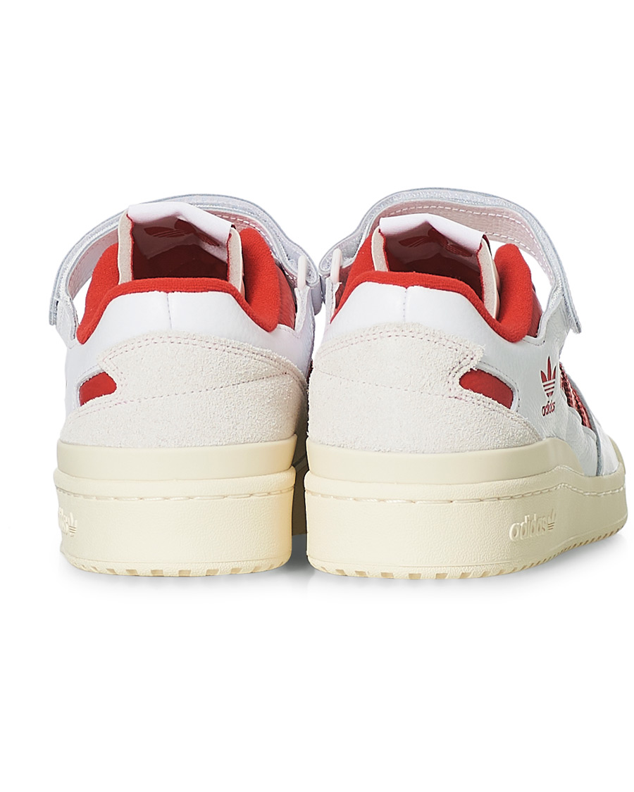 Mies | adidas Originals Forum 84 Low Sneaker White/Red | adidas Originals | Forum 84 Low Sneaker White/Red