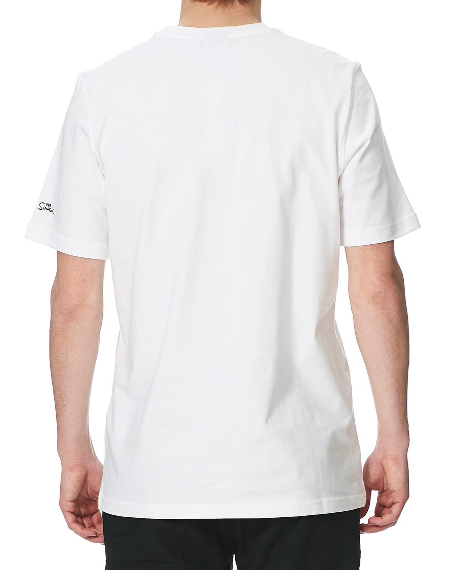 Mies | T-paidat | adidas Originals | The Simpsons Crew Neck Tee White