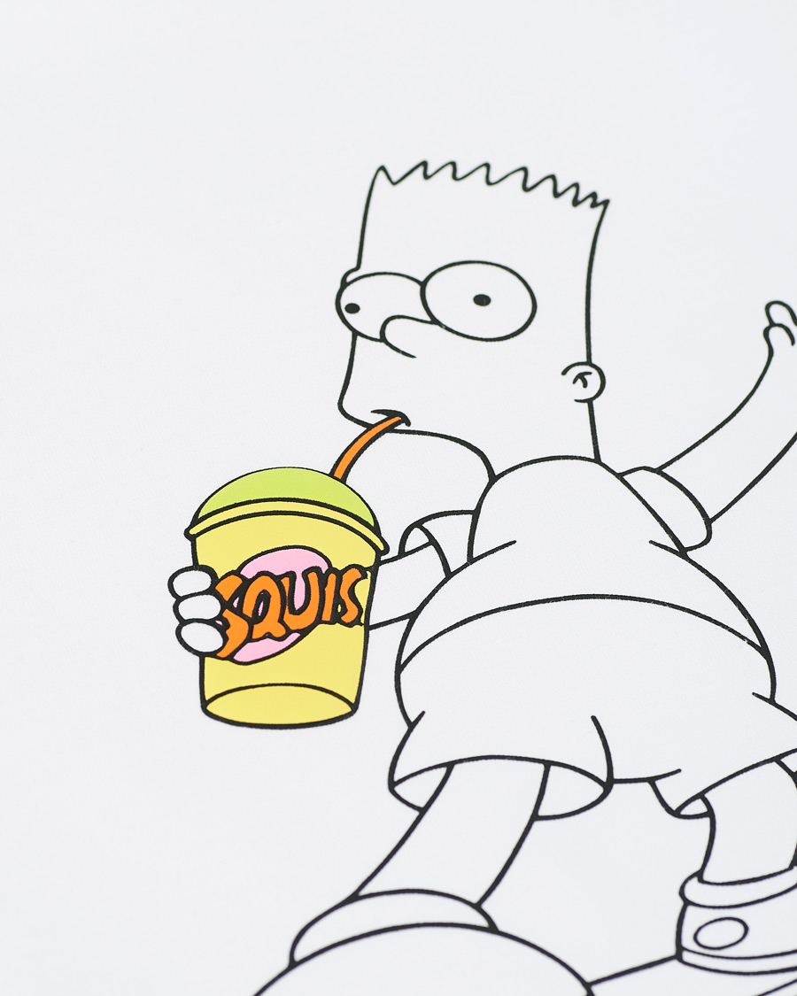 Mies | T-paidat | adidas Originals | The Simpsons Crew Neck Tee White