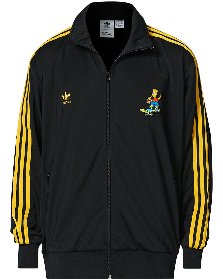 Mies | Puserot | adidas Originals | The Simpsons Full Zip Sweater Black