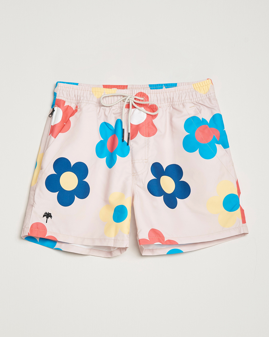 Mies | Uimahousut | OAS | Printed Swimshorts Daisy