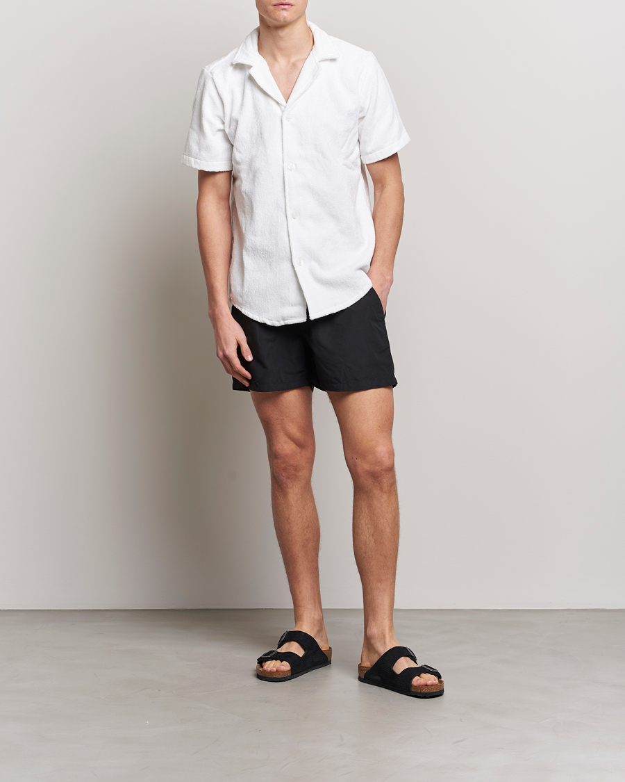 Mies | Uimahousut | OAS | Plain Swimshorts Black