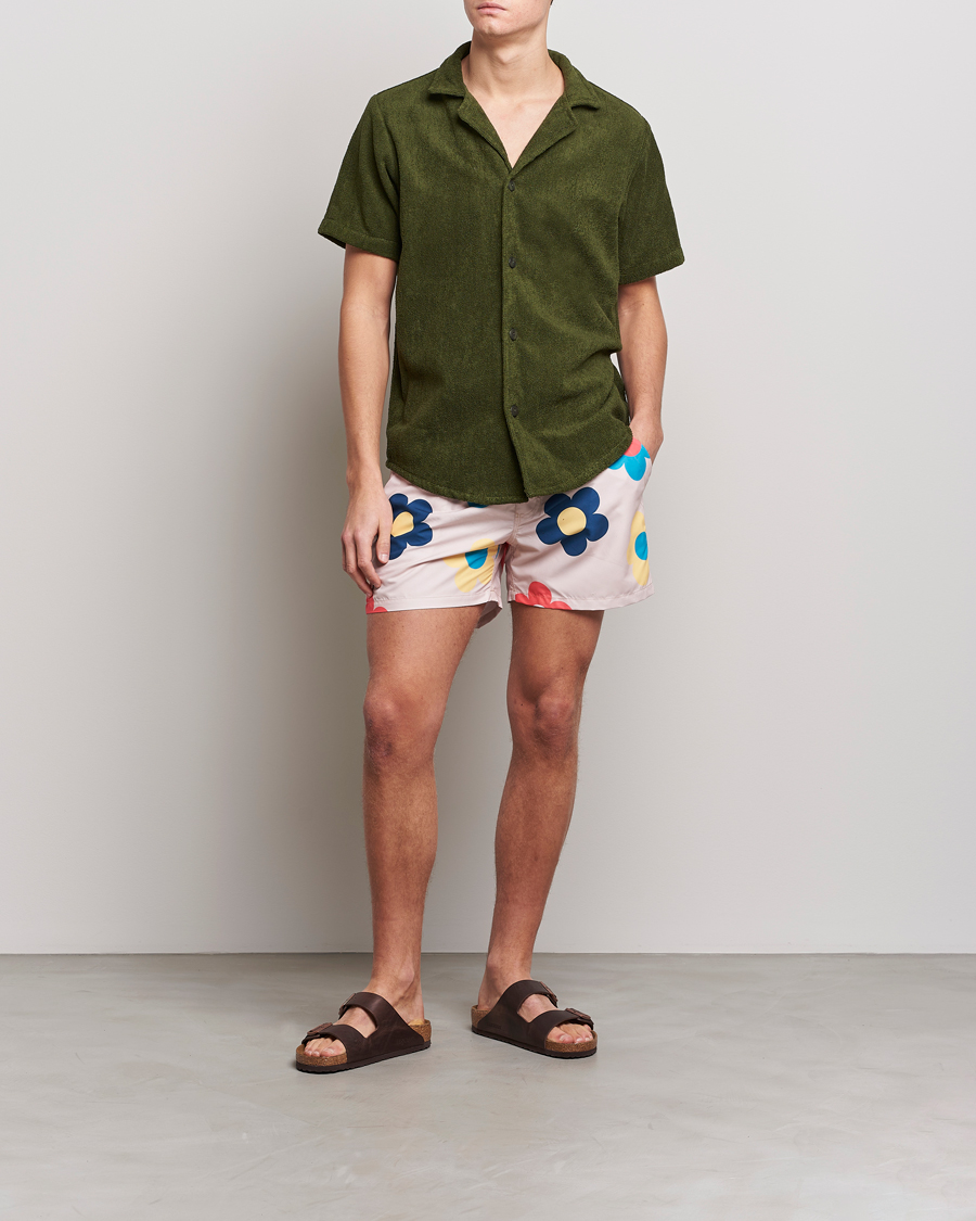 Mies | Kauluspaidat | OAS | Terry Cuba Short Sleeve Shirt Army