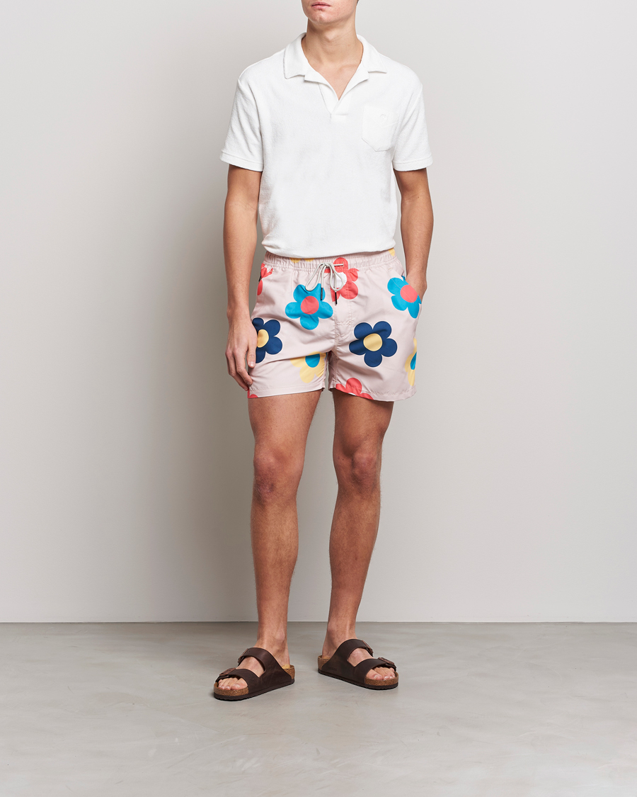 Mies | Pikeet | OAS | Short Sleeve Terry Polo White