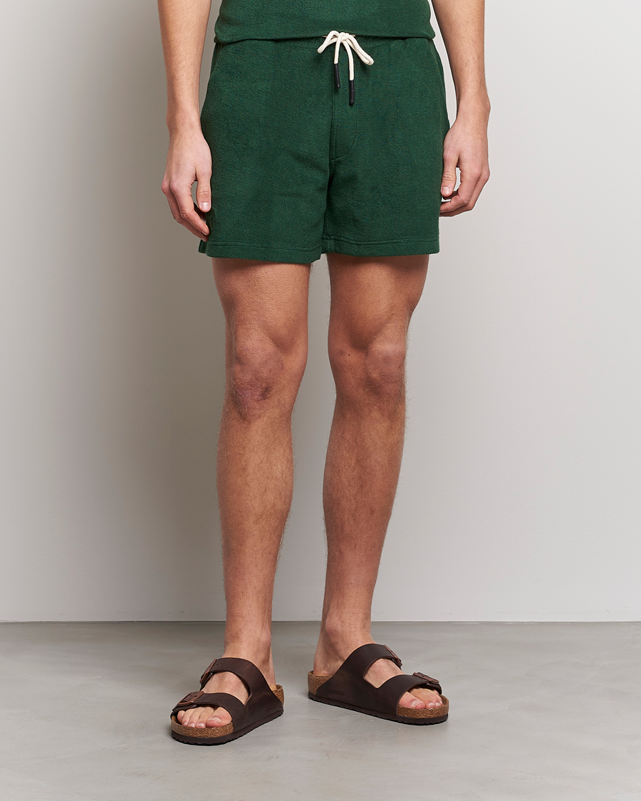 Mies | Terry | OAS | Terry Shorts Green