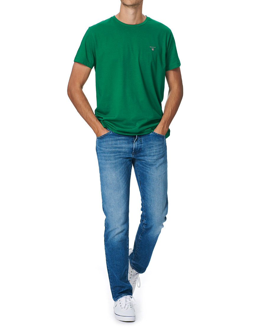 Mies | T-paidat | GANT | Original Crew Neck Tee Lavish Green