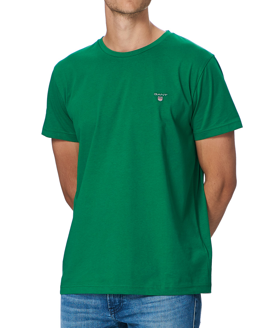 Mies | T-paidat | GANT | Original Crew Neck Tee Lavish Green
