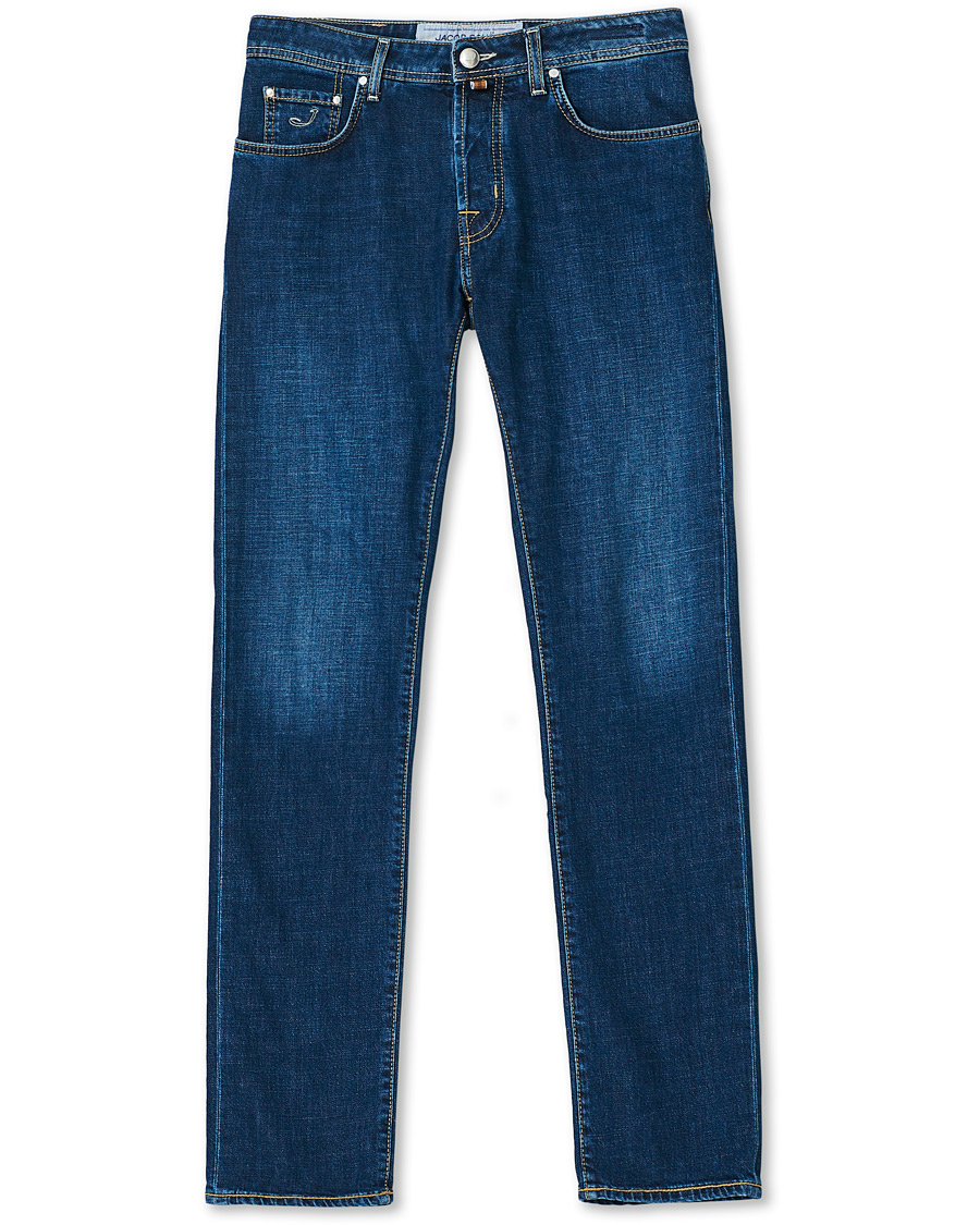 Mies | Farkut | Jacob Cohën | 688 Slim Fit Jeans Mid Blue