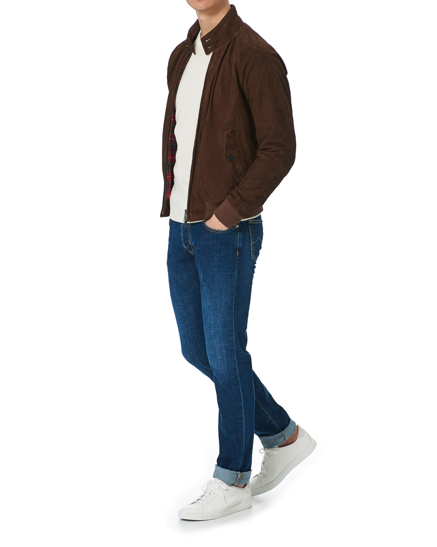 Mies | Farkut | Jacob Cohën | 688 Slim Fit Jeans Mid Blue