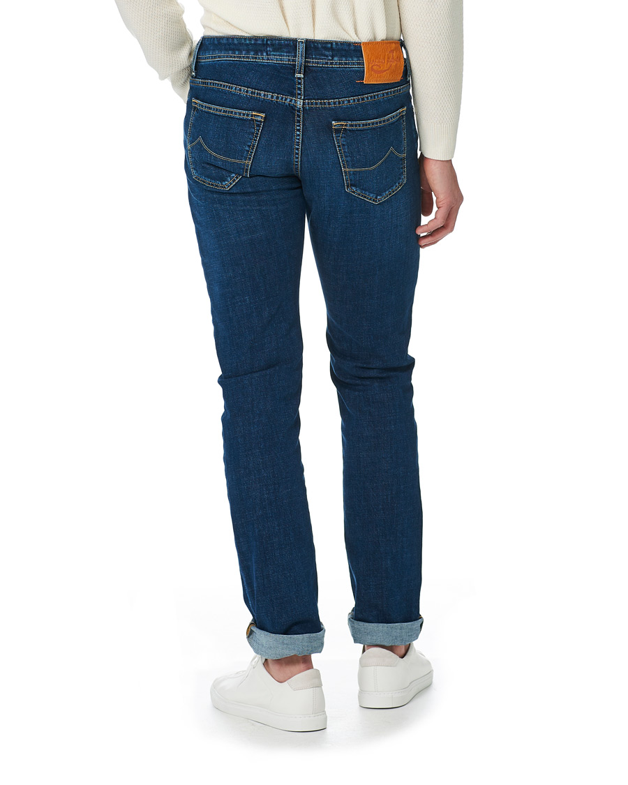 Mies | Farkut | Jacob Cohën | 688 Slim Fit Jeans Mid Blue