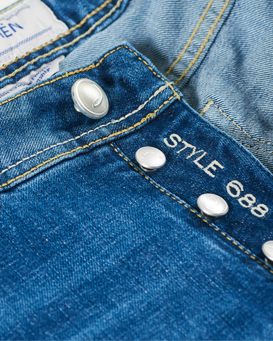 Mies | Farkut | Jacob Cohën | 688 Slim Fit Jeans Light Blue