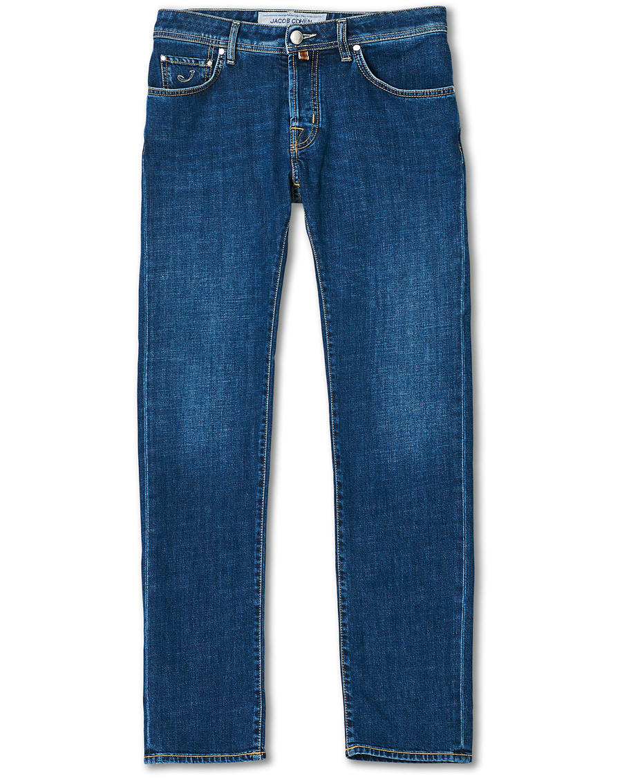 Mies | Farkut | Jacob Cohën | 622 Slim Fit Jeans Mid Blue