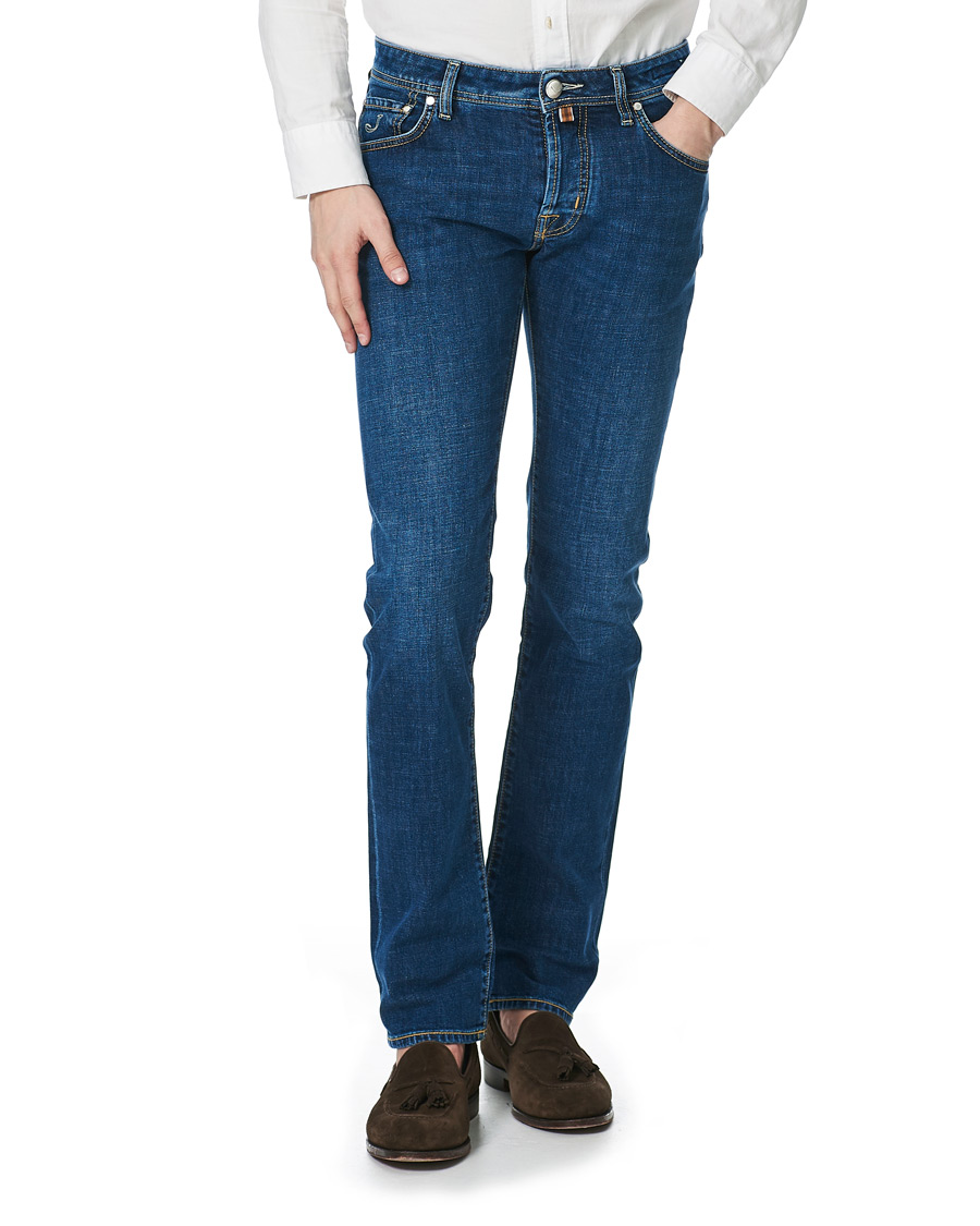 Mies | Farkut | Jacob Cohën | 622 Slim Fit Jeans Mid Blue