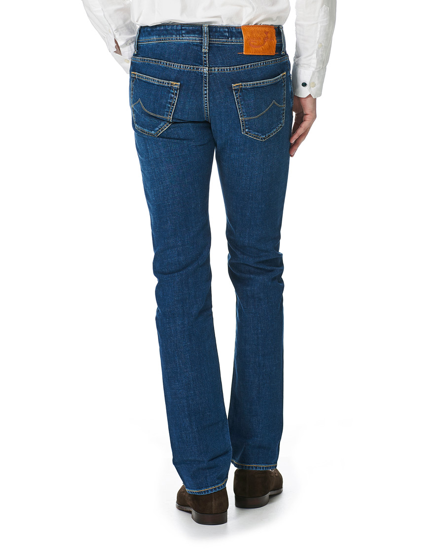 Mies | Farkut | Jacob Cohën | 622 Slim Fit Jeans Mid Blue