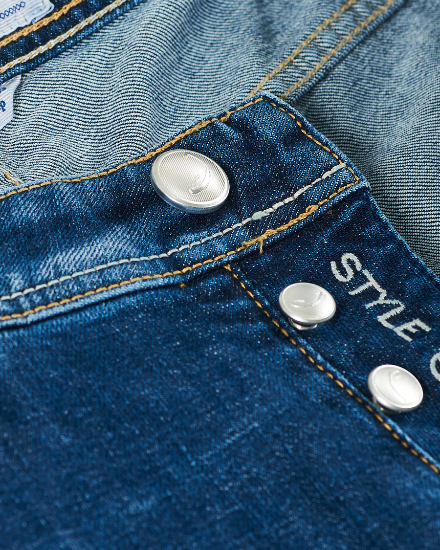 Mies | Farkut | Jacob Cohën | 622 Slim Fit Jeans Mid Blue