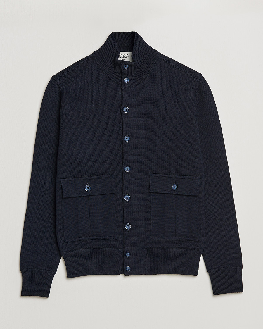 Mies | Takit | Valstar | Valstarino Merino Wool Jacket Navy