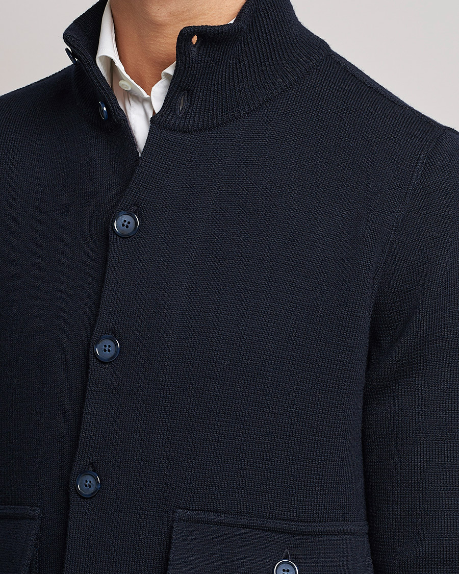 Mies | Takit | Valstar | Valstarino Merino Wool Jacket Navy