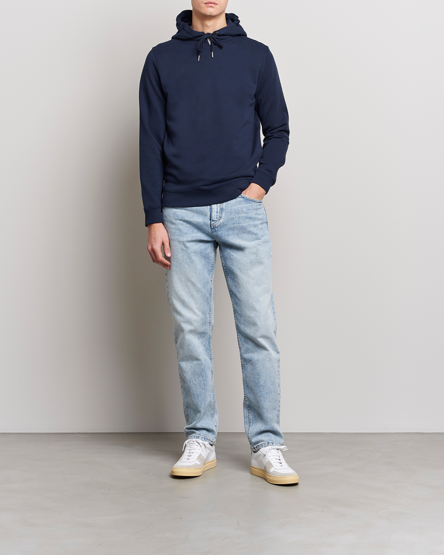 Mies | Puserot | Stenströms | Cotton College Hoodie Navy