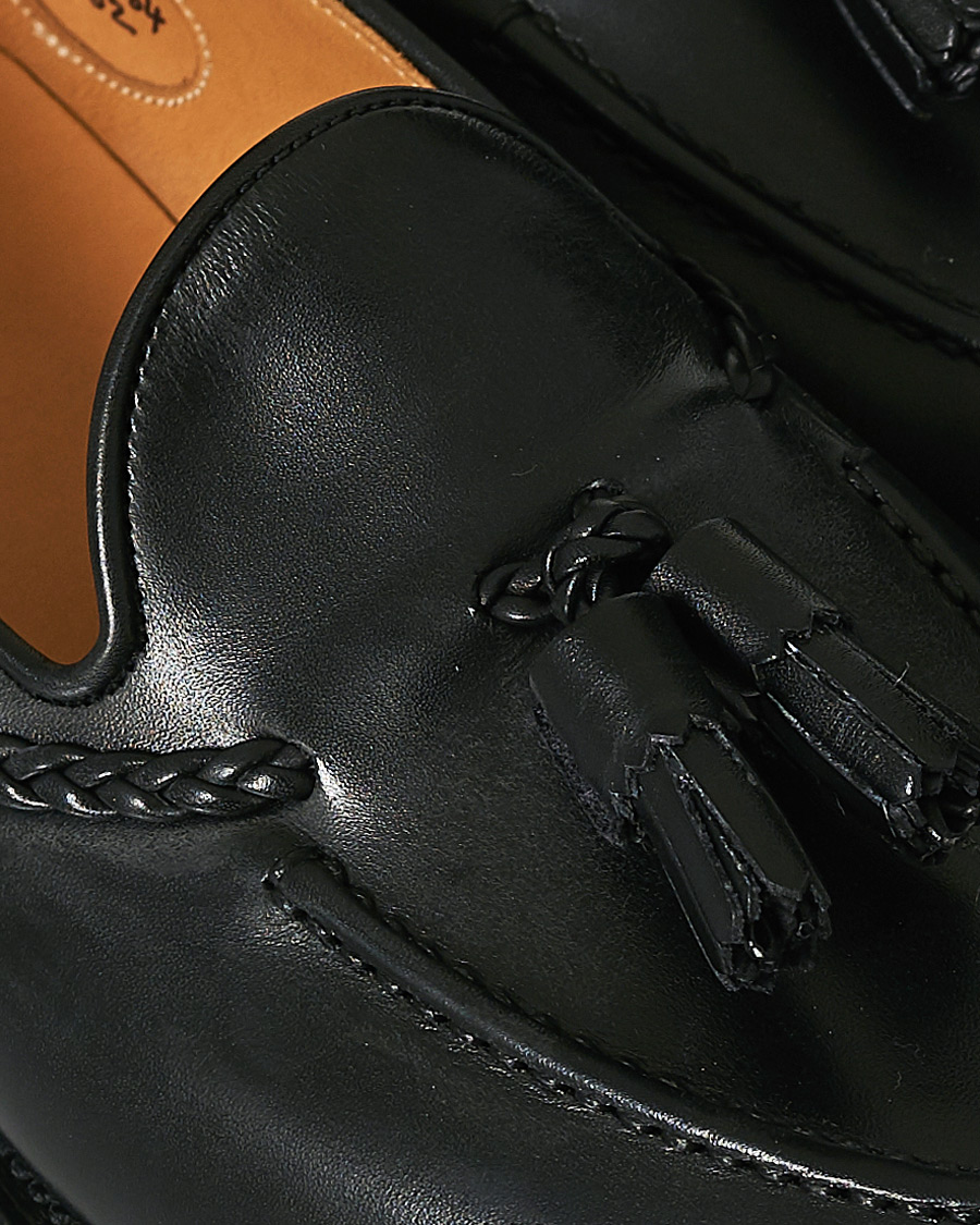 Mies | Edward Green Belgravia Tassel Loafer Black Calf | Edward Green | Belgravia Tassel Loafer Black Calf