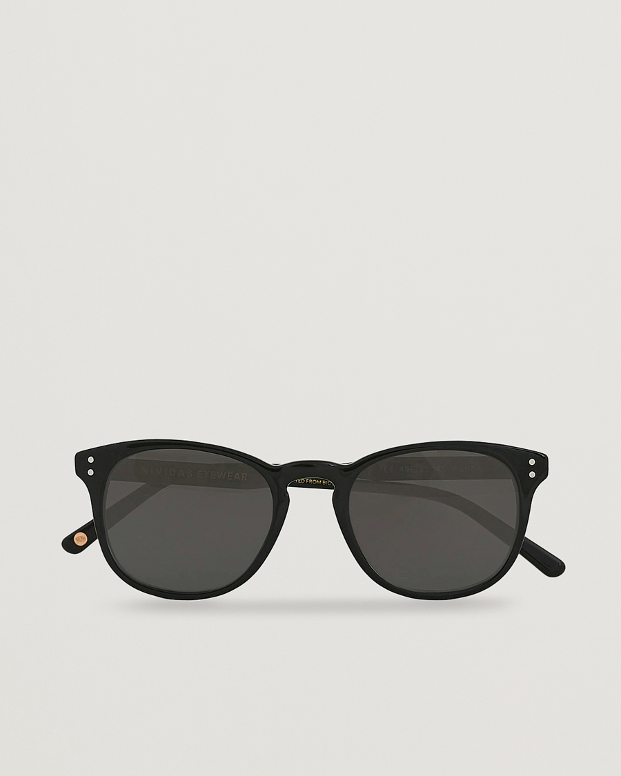 Mies | Nividas Eyewear Vienna Sunglasses Shiny Black | Nividas Eyewear | Vienna Sunglasses Shiny Black