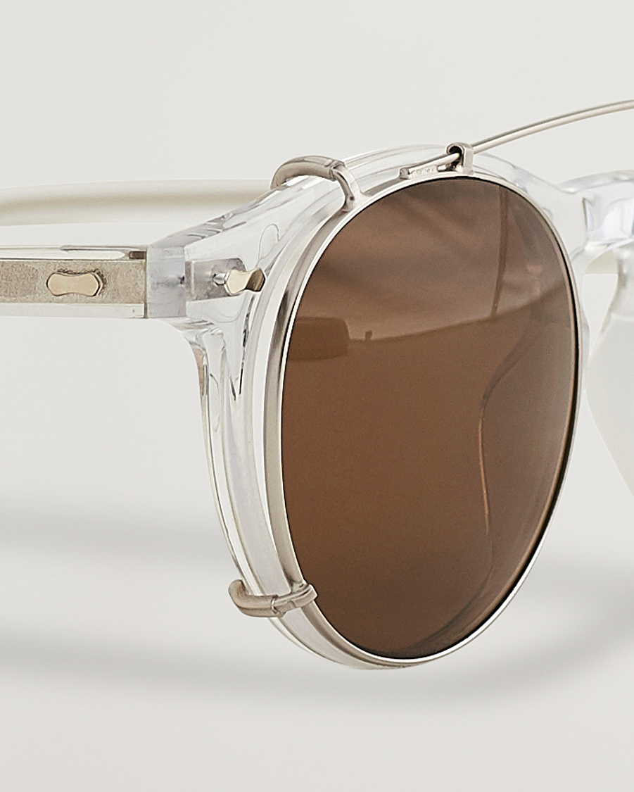 Mies | Aurinkolasit | TBD Eyewear | Clip-ons Silver/Tobacco