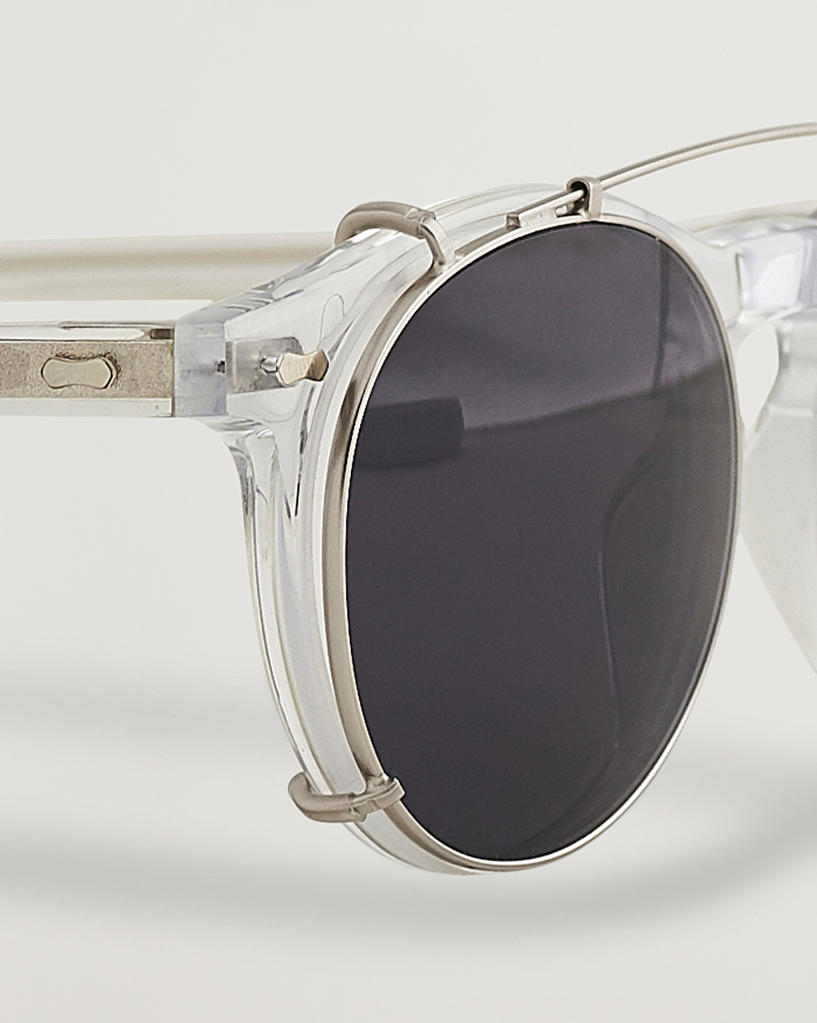 Mies | TBD Eyewear Clip-ons Silver/Gradient Grey | TBD Eyewear | Clip-ons Silver/Gradient Grey