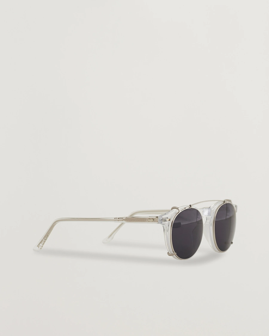 Mies | TBD Eyewear Clip-ons Silver/Gradient Grey | TBD Eyewear | Clip-ons Silver/Gradient Grey