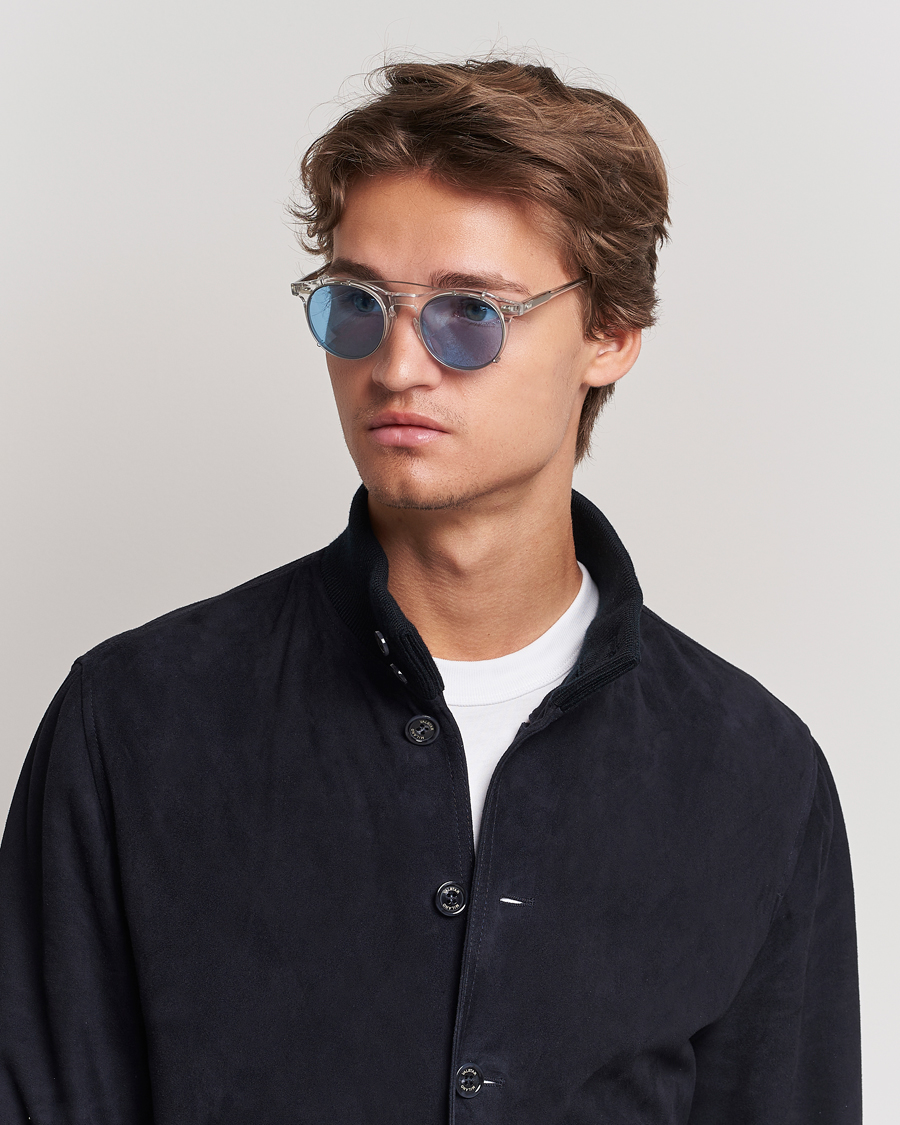 Mies | Aurinkolasit | TBD Eyewear | Clip-ons Silver/Blue