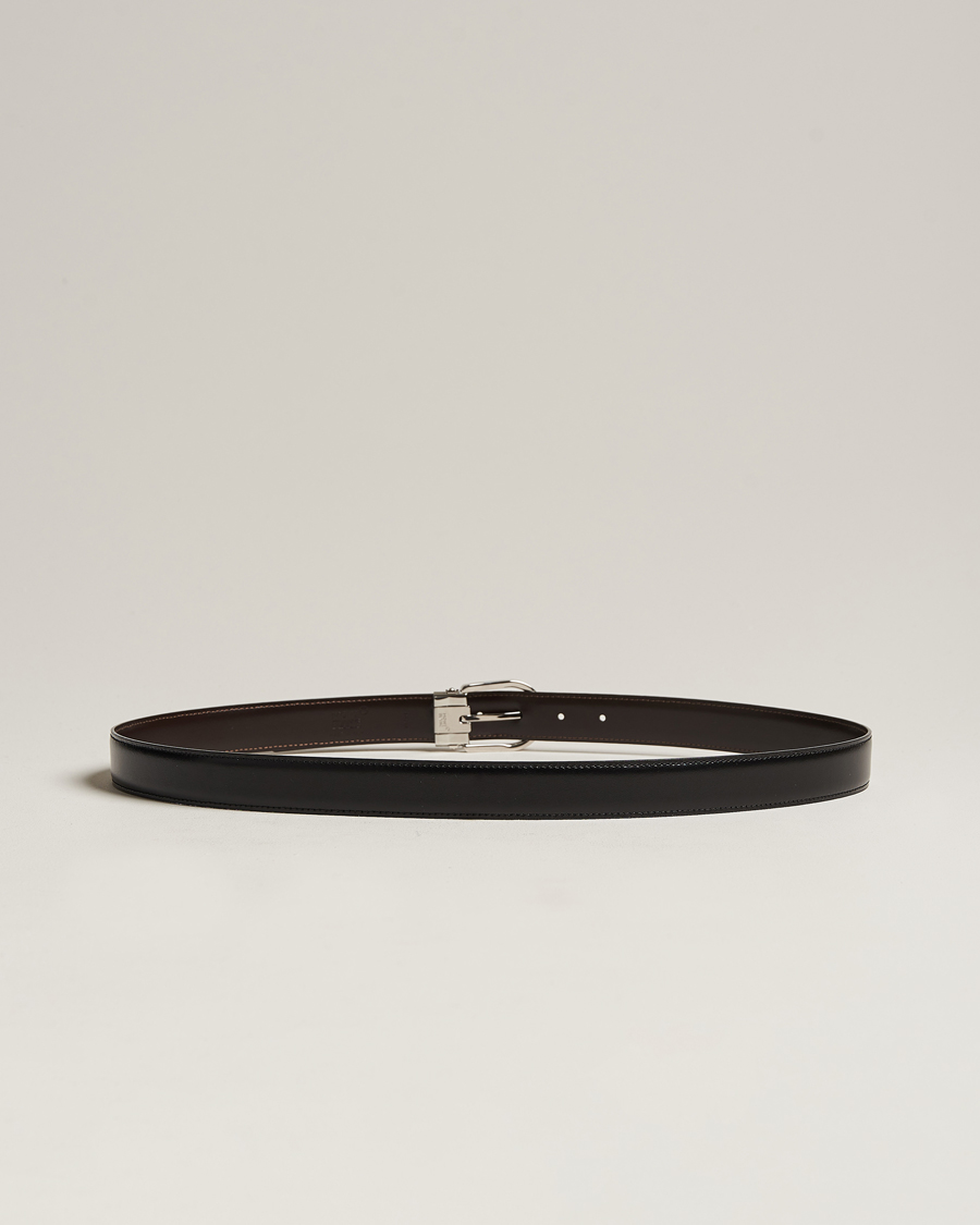 Mies |  | Montblanc | Reversible Horseshoe Buckle 30mm Belt  Black/Brown