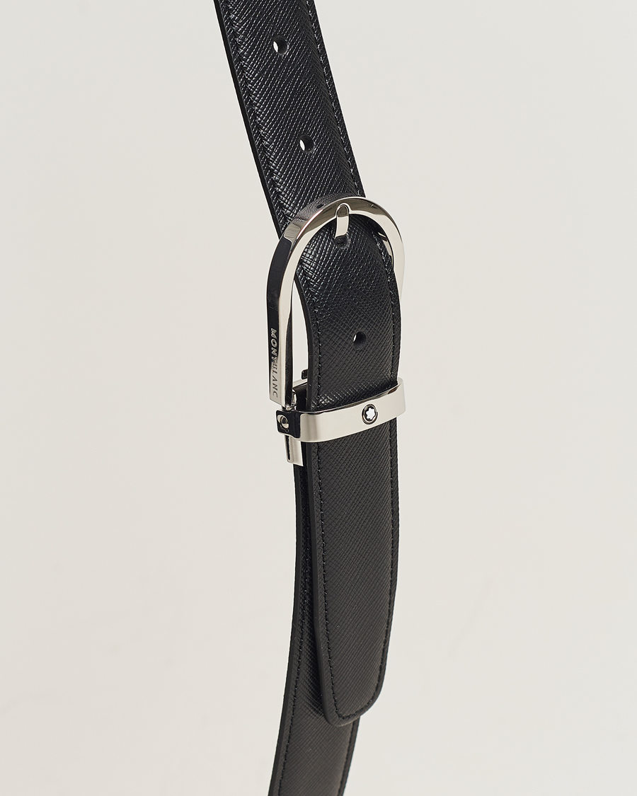 Mies | Montblanc Reversible Saffiano Leather 30mm Belt Black/Brown | Montblanc | Reversible Saffiano Leather 30mm Belt Black/Brown