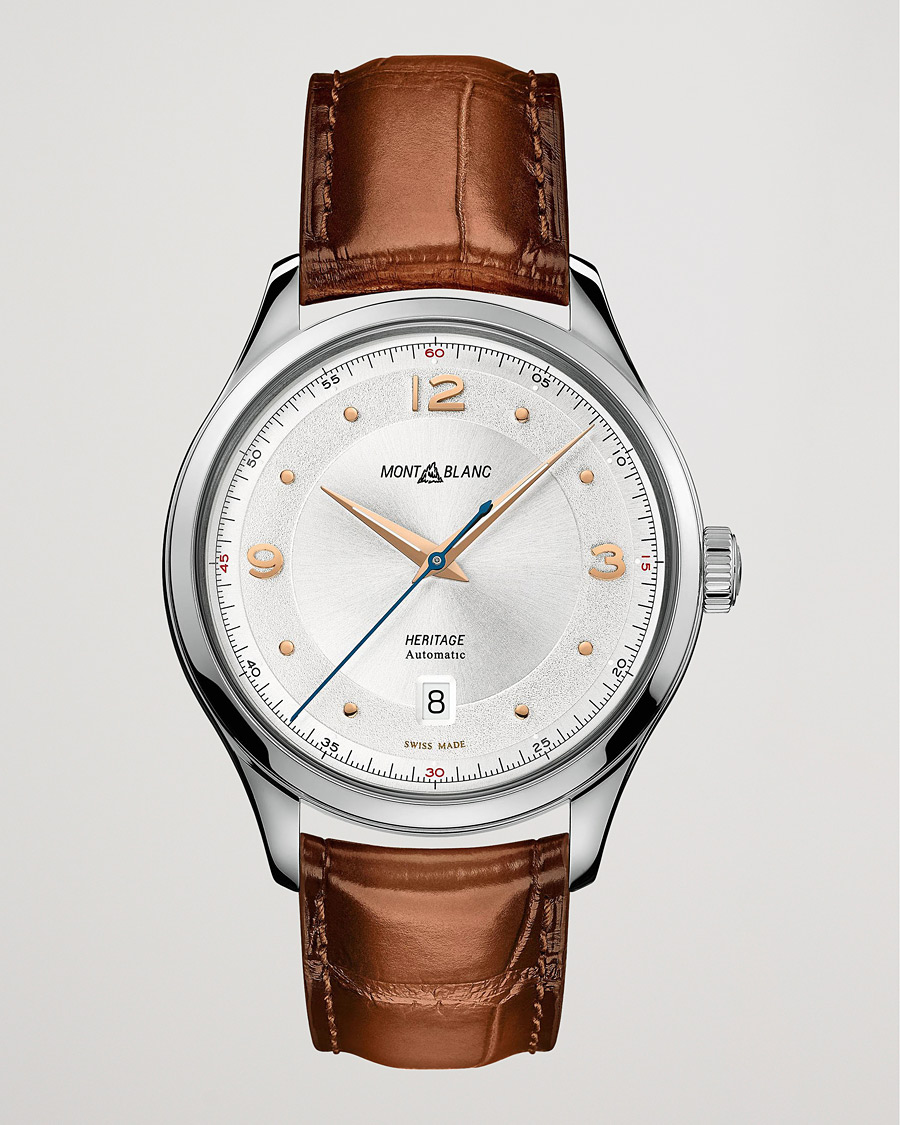 Mies | Fine watches | Montblanc | Heritage Automatic Date White