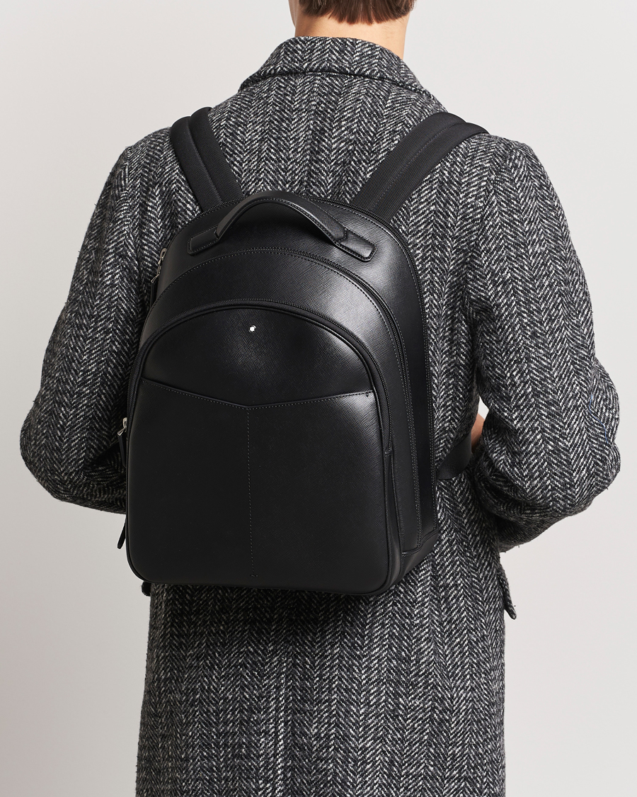 Mies | Reput | Montblanc | Sartorial Backpack Medium 3 Comp Black