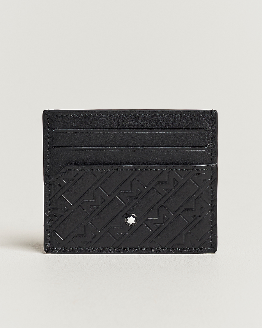 Miehet |  | Montblanc | M Gram Card Holder 6cc Black Leather